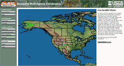 Desktop Screenshot of geomac.gov